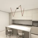 Cветильник для трека-ремня Denkirs Belty Flow DK5564-WH+BK от ImperiumLoft