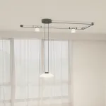 Cветильник для трека-ремня Denkirs Belty Flow DK5564-WH+BK от ImperiumLoft