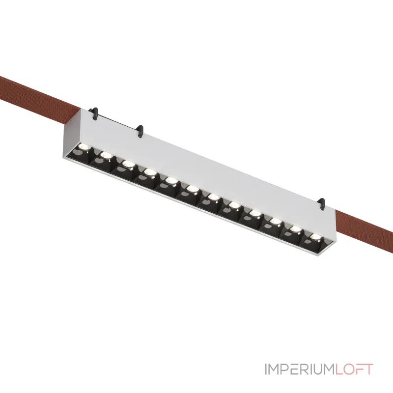 Cветильник для трека-ремня Denkirs Belty Grill DK5570-WB от ImperiumLoft