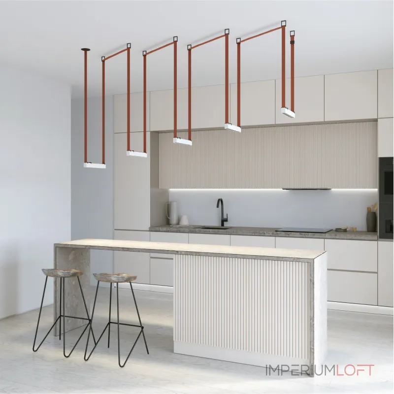 Cветильник для трека-ремня Denkirs Belty Grill DK5570-WB от ImperiumLoft