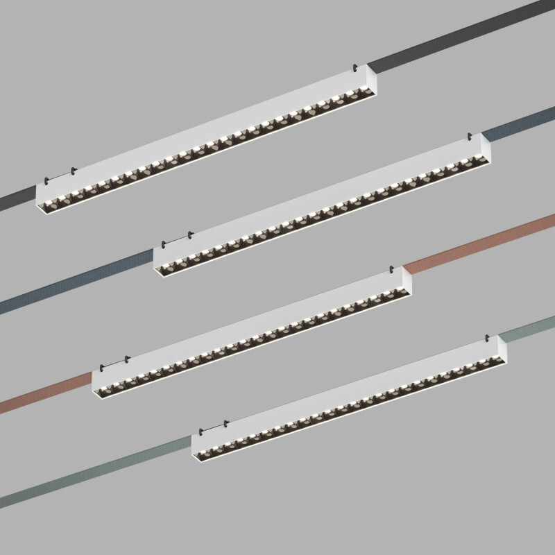 Cветильник для трека-ремня Denkirs Belty Grill DK5572-WB от ImperiumLoft