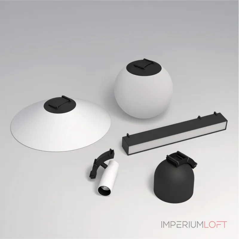 Cветильник для трека-ремня Denkirs Belty Linear DK5574-BK от ImperiumLoft Cветильник для трека-ремня Denkirs Belty Linear DK5574-BK от ImperiumLoft