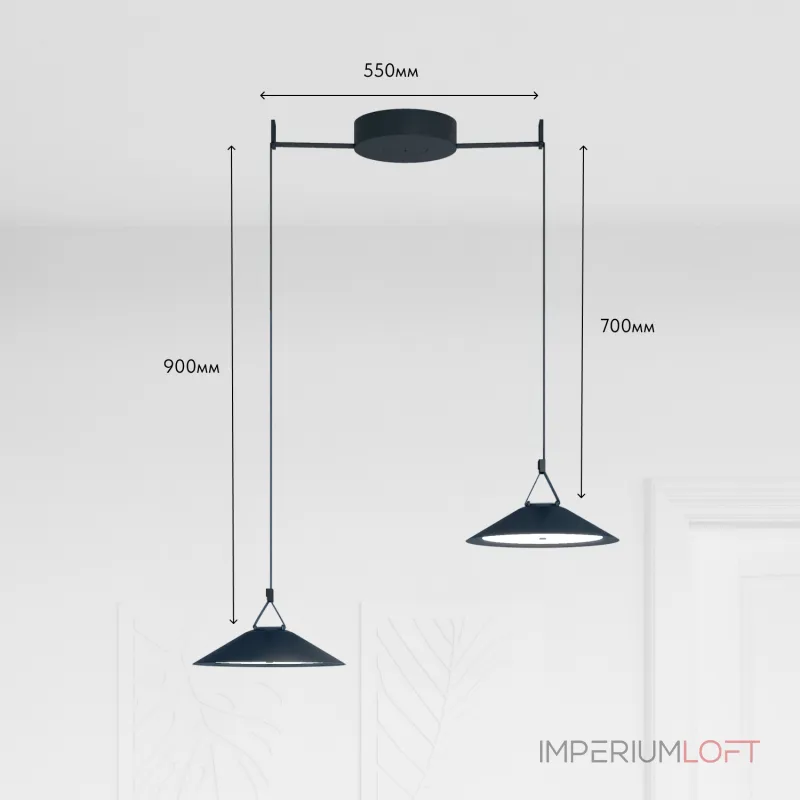 Комплект ременной трековой системы Denkirs Belty Set DK55SET13-01-DG от ImperiumLoft