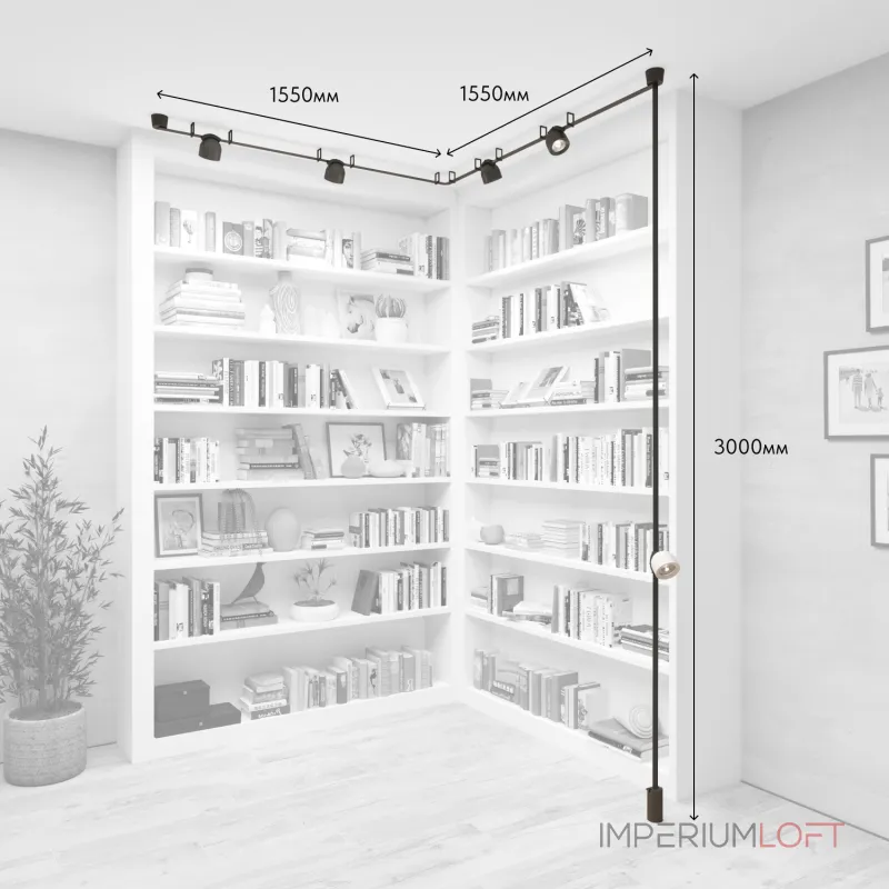 Комплект ременной трековой системы Denkirs Belty Set DK55SET15-01-DG от ImperiumLoft Комплект ременной трековой системы Denkirs Belty Set DK55SET15-01-DG от ImperiumLoft