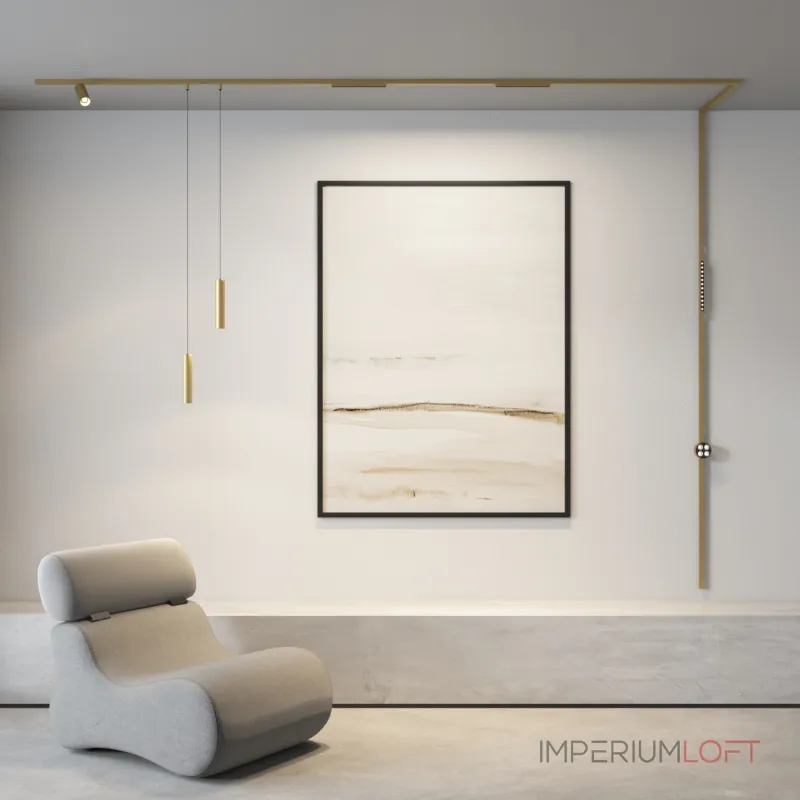 Трековый светильник Denkirs SHINE GRILL DK5771-SB от ImperiumLoft