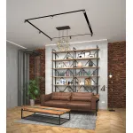 Профиль-держатель встраиваемый Denkirs Flod DK5850-BK от ImperiumLoft