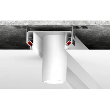 Профиль-держатель встраиваемый Denkirs Flod DK5850-WH Профиль-держатель встраиваемый Denkirs Flod DK5850-WH