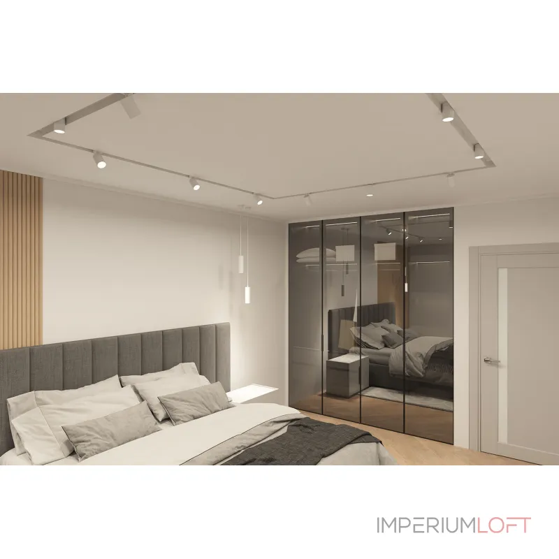 Профиль-держатель встраиваемый Denkirs Flod DK5850-WH от ImperiumLoft
