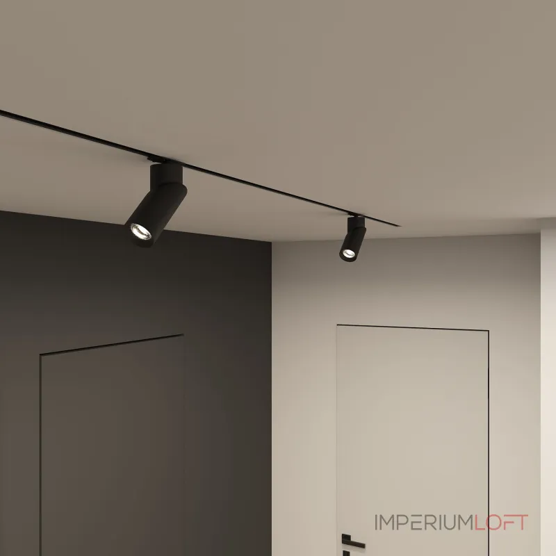 Трековый светильник Denkirs Slant DK6080-BK от ImperiumLoft