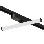 Поворотный однофазный трековый светильник Denkirs Strom DK6448-BK от ImperiumLoft