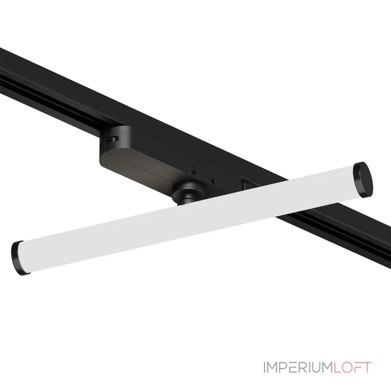 Поворотный однофазный трековый светильник Denkirs Strom DK6448-BK от ImperiumLoft Поворотный однофазный трековый светильник Denkirs Strom DK6448-BK от ImperiumLoft