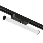 Поворотный однофазный трековый светильник Denkirs Strom DK6448-BK от ImperiumLoft