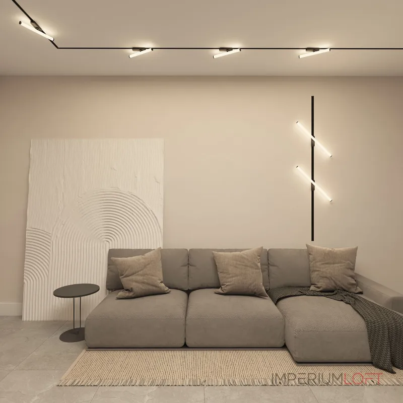 Поворотный однофазный трековый светильник Denkirs Strom DK6448-BK от ImperiumLoft Поворотный однофазный трековый светильник Denkirs Strom DK6448-BK от ImperiumLoft