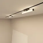 Поворотный однофазный трековый светильник Denkirs Strom DK6448-BK от ImperiumLoft