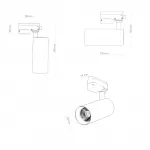 Трековый светильник Denkirs SOLID KOPER DK6452-BK от ImperiumLoft