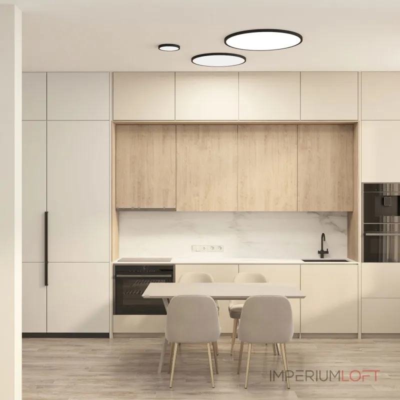 Потолочный светильник Denkirs THIN DK6522-BK от ImperiumLoft