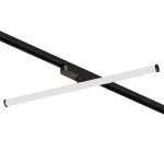 Поворотный однофазный трековый светильник Denkirs Strom DK6648-BK от ImperiumLoft