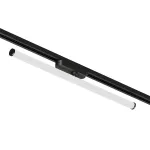 Поворотный однофазный трековый светильник Denkirs Strom DK6648-BK от ImperiumLoft