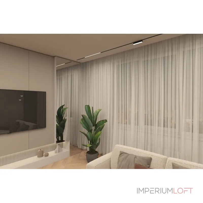 Поворотный светильник Denkirs Smart Linear DK8009-BK от ImperiumLoft