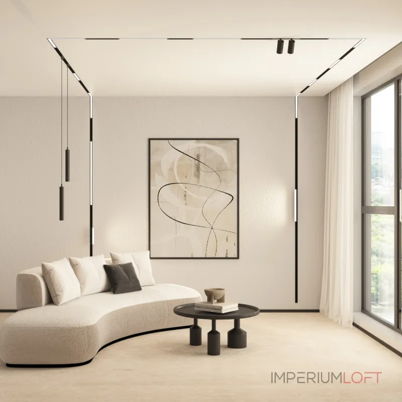 Встраиваемый светильник Denkirs SMART LINEAR DK8026-BK от ImperiumLoft