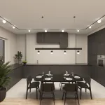 Рассеивающий светильник Denkirs Smart Луна DK8050-BK от ImperiumLoft
