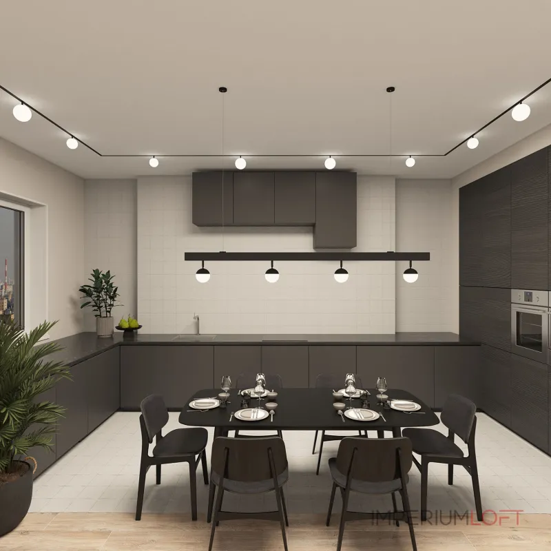 Акцентный светильник Denkirs Smart Луна DK8055-BK от ImperiumLoft