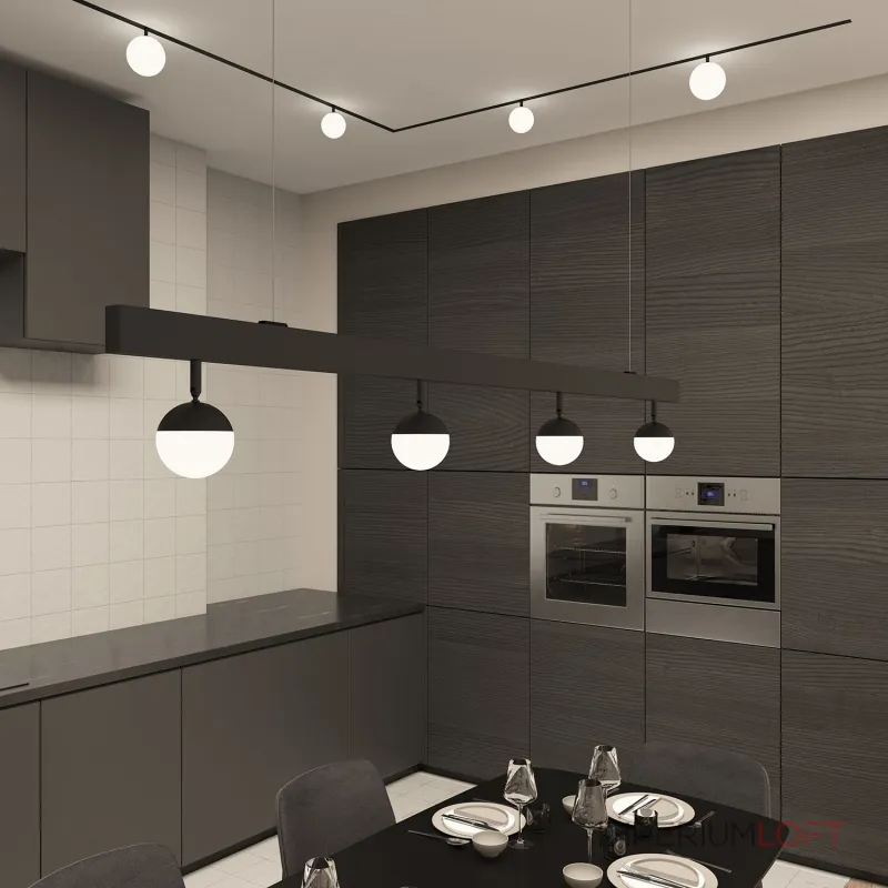 Акцентный светильник Denkirs Smart Луна DK8055-BK от ImperiumLoft