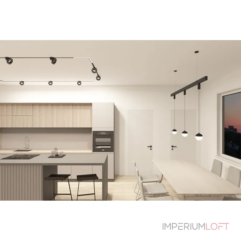 Подвесной светильник Denkirs Smart Луна DK8056-BK от ImperiumLoft Подвесной светильник Denkirs Smart Луна DK8056-BK от ImperiumLoft