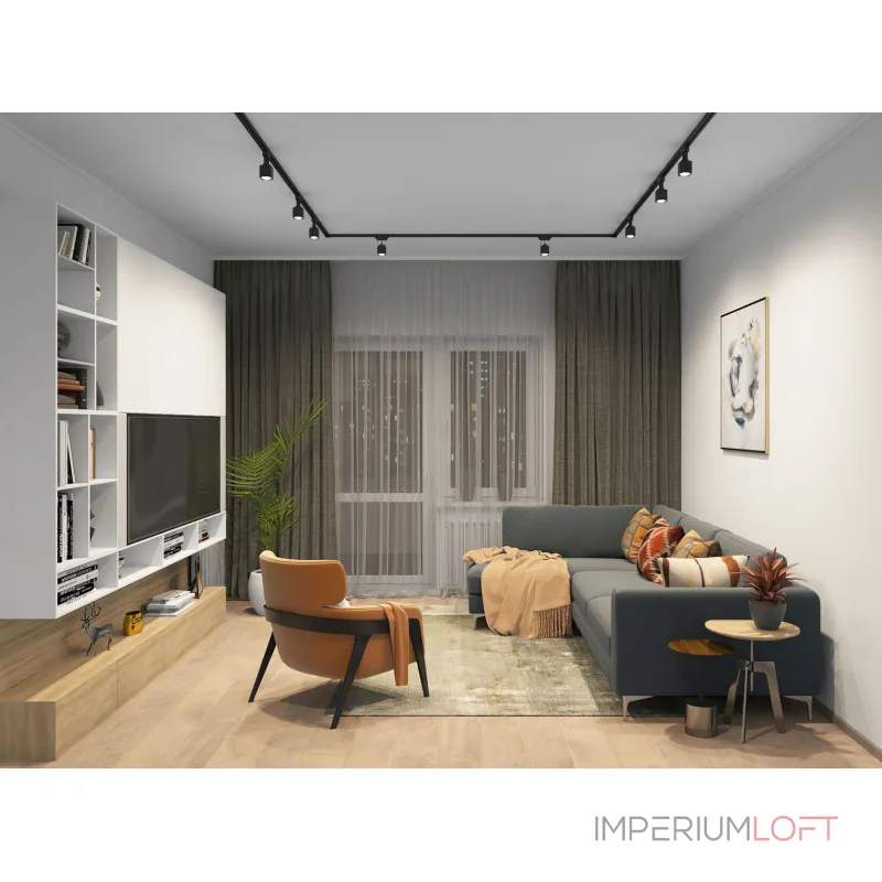 Трек накладной Denkirs TR10 TR1003-BK от ImperiumLoft