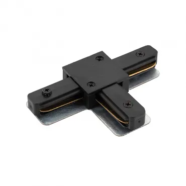 Соединитель лент T-образный для треков Denkirs DK Track Black TR1103-BK Соединитель лент T-образный для треков Denkirs DK Track Black TR1103-BK