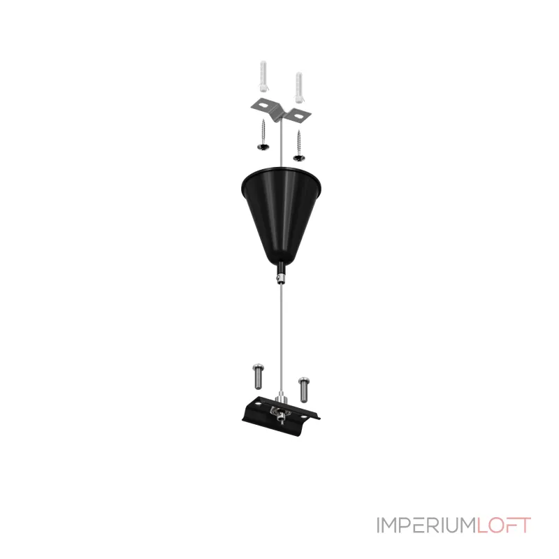 Подвес для трека Denkirs DK Track Black TR1105-BK от ImperiumLoft