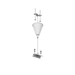 Подвес для трека Denkirs DK Track White TR1105-WH от ImperiumLoft