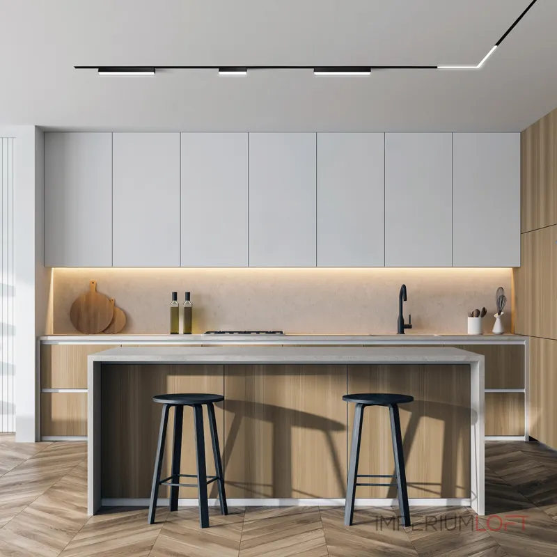 Трек встраиваемый Denkirs SMART SLOTT TR2014-BK от ImperiumLoft