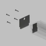 Заглушка для трека Denkirs SMART ONE TR2025-BK от ImperiumLoft