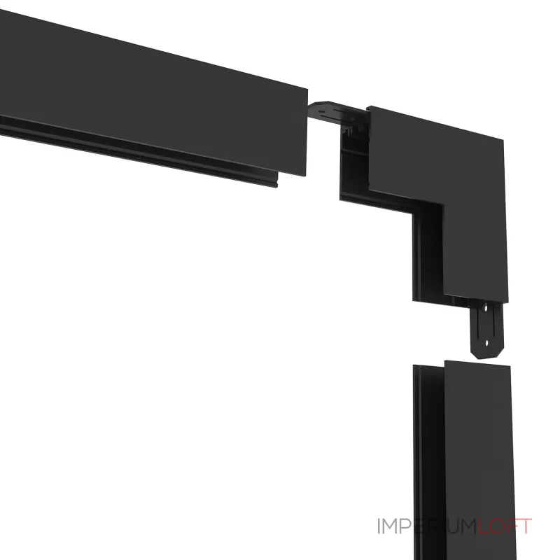 Соединитель угловой L-образный для треков Denkirs Smart TR2108-BK от ImperiumLoft Соединитель угловой L-образный для треков Denkirs Smart TR2108-BK от ImperiumLoft