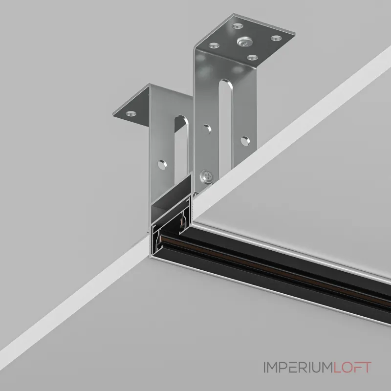 Закладной профиль для встраиваемого монтажа однофазного трека 2м Denkirs Solid Hide TR3020-AL от ImperiumLoft Закладной профиль для встраиваемого монтажа однофазного трека 2м Denkirs Solid Hide TR3020-AL от ImperiumLoft