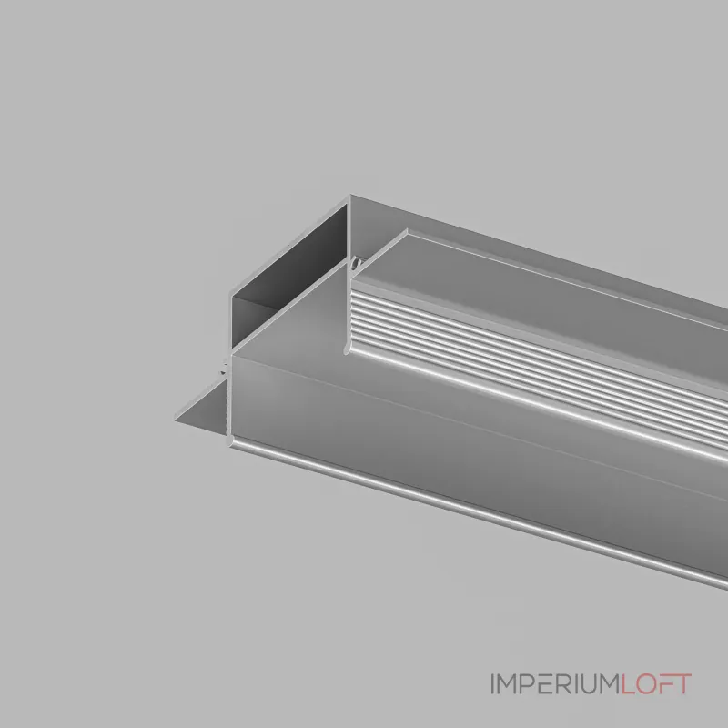Закладной профиль для встраиваемого монтажа однофазного трека 2м Denkirs Solid Hide TR3020-AL от ImperiumLoft Закладной профиль для встраиваемого монтажа однофазного трека 2м Denkirs Solid Hide TR3020-AL от ImperiumLoft