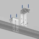 Уголок для профиля настенный Denkirs TR30 TR3045-AL Цвет арматуры серебро от ImperiumLoft
