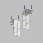 Уголок для профиля настенный Denkirs TR30 TR3045-AL Цвет арматуры серебро от ImperiumLoft