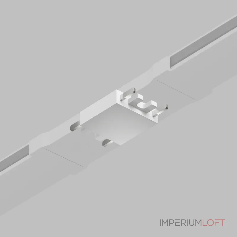 Прямой соединитель для трека Denkirs Air Base TR5210-WH от ImperiumLoft Прямой соединитель для трека Denkirs Air Base TR5210-WH от ImperiumLoft