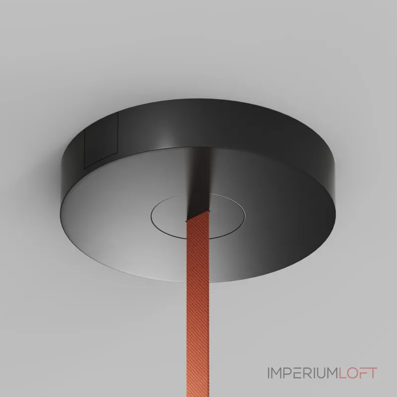 Накладное основание с возможностью размещения блока питания и подачи питания треку-ремню Denkirs Belty Base TR5511-BK от ImperiumLoft