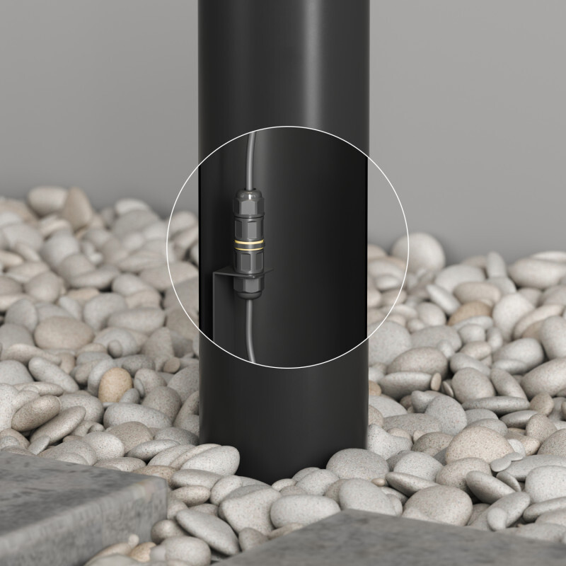 Ландшафтный уличный светильник Denkirs Nord DK9749-BK от ImperiumLoft