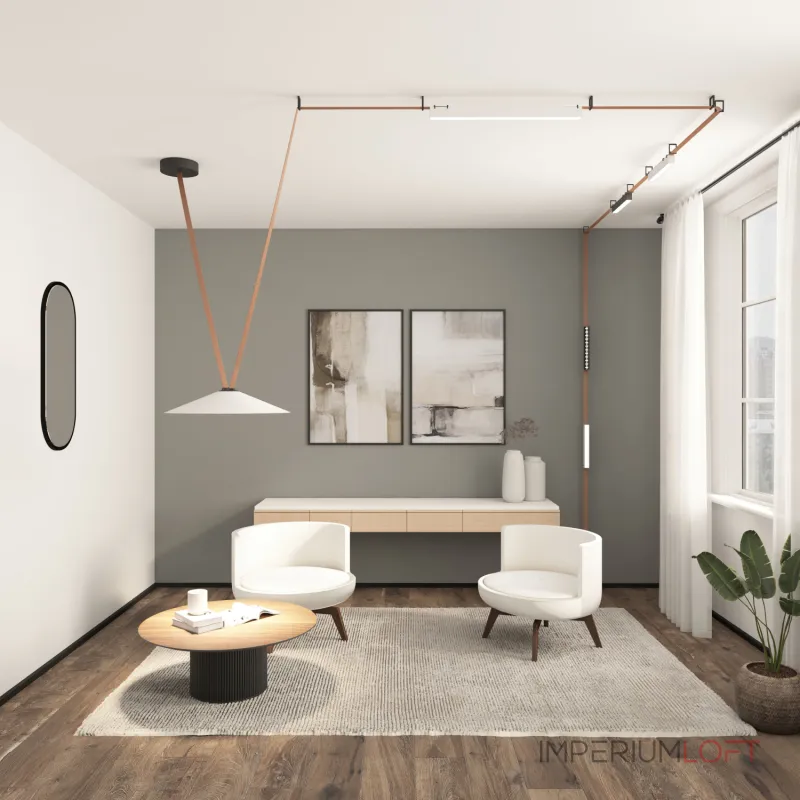 Трековый светильник Denkirs BELTY SMART LINEAR DK5674-BK от ImperiumLoft