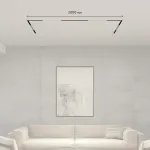 Комплект трековой системы: 4 светильника + шинопровод 4м Denkirs Smart SET SETSMART05 от ImperiumLoft