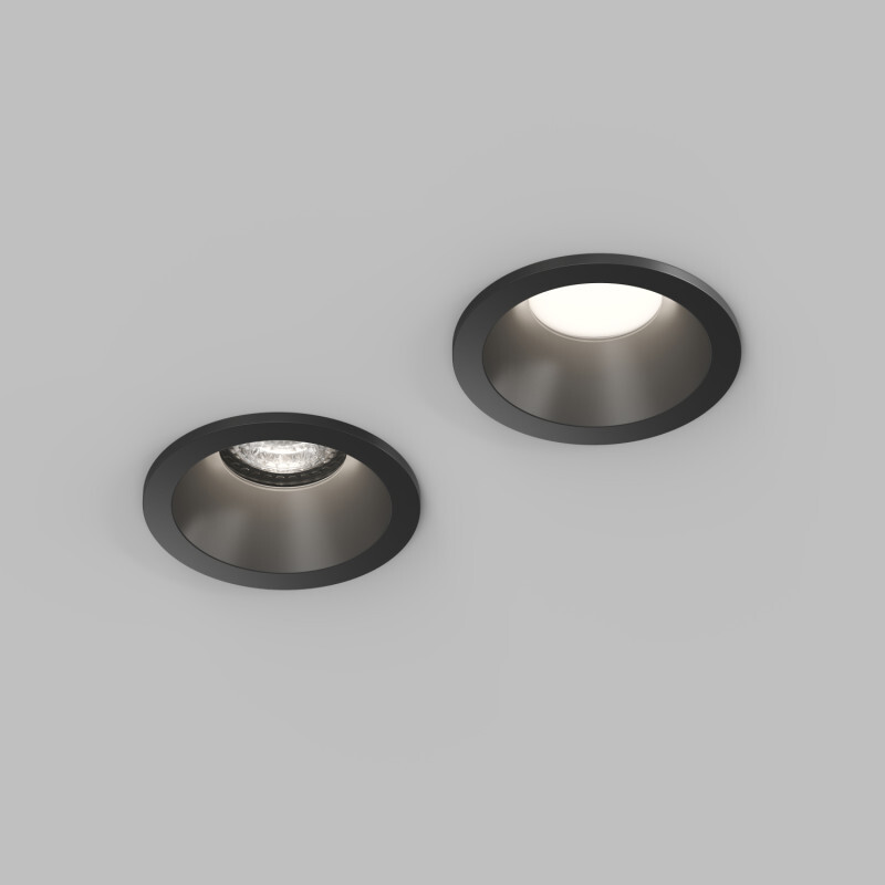 Точечный встраиваемый влагозащищенный светильник Denkirs Cove DK2130-BK от ImperiumLoft