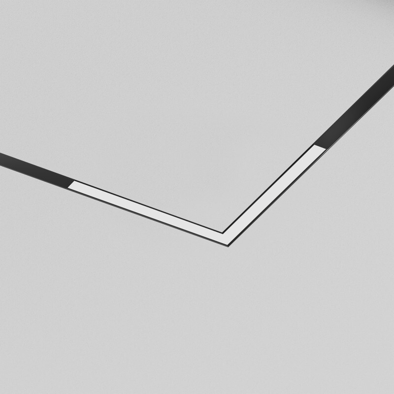 Линейный угловой светильник-коннектор Denkirs SMART LINEAR Zigbee DK8314-BK от ImperiumLoft