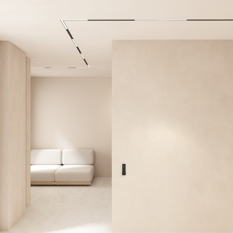 Линейный угловой светильник-коннектор Denkirs SMART LINEAR Zigbee DK8314-BK от ImperiumLoft