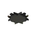 Х-коннектор Denkirs AIR BASE TR5234-BK от ImperiumLoft