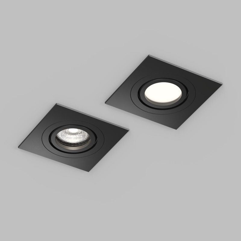 Точечный встраиваемый влагозащищенный светильник Denkirs HYDRO DK2111-BK от ImperiumLoft