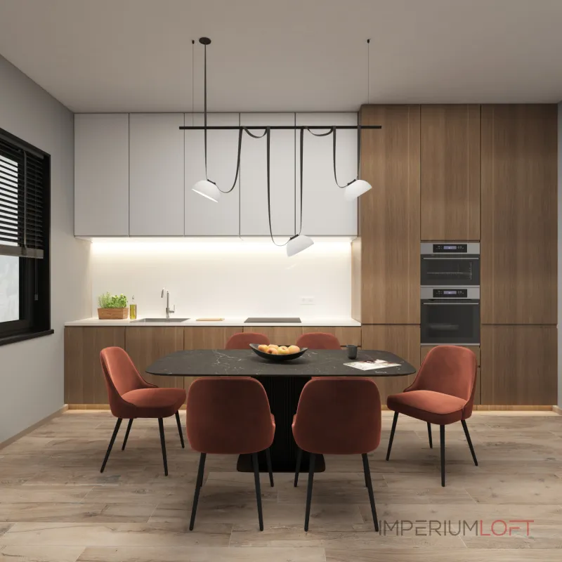 Трековый светильник Denkirs BELTY SMART FLOW DK5660-WH+BK от ImperiumLoft